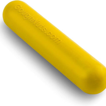 Goughnuts — Dog Toys for Aggressive Chewers | Virtually Indestructible Dog Toy Stick for Medium Breeds Such as Pit Bulls | Heavy Duty Dog Toy | Yellow