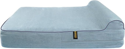 KOPEKS Dog Bed Replacement Cover Memory Foam Beds - Grey - Large Size