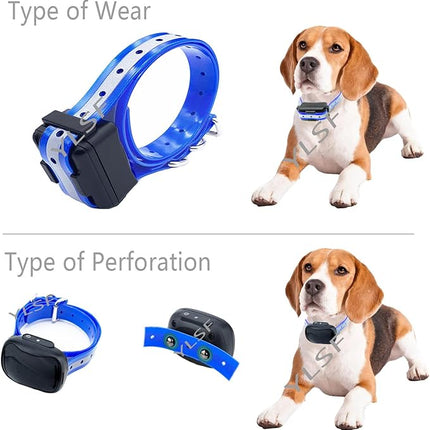 Dog Collar Strap for Most of Electronic Training Shock Collar Receivers-Adjustable Durable Waterproof Odorless 3/4 Inch Collar Replacement for Barking Fence-Pet TPU Collar Strap