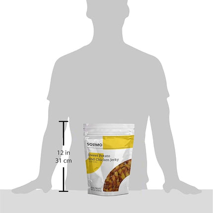 Amazon Brand - Solimo Sweet Potato & Chicken Jerky Dog Treats, 2 pounds