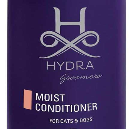 Hydra Professional Moisturizing Dog Conditioner, Oatmeal Hair Conditioner for Dogs and Cats, Suitable for All Breeds and Coat Types, Promotes Shine