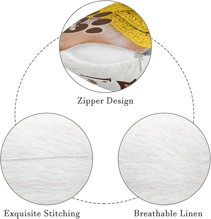 Personalized Pet Memorial Throw Pillow with Picture Dog Memorial Gifts for Dogs Loss of Dog Sympathy Gift Dog Bereavement Remembrance Picture Pillow (Style A)