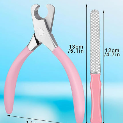 Large Dog Nail Clippers Wide Jaw Opening Heavy Duty Dog Nail Trimmer Cat Claw Clippers