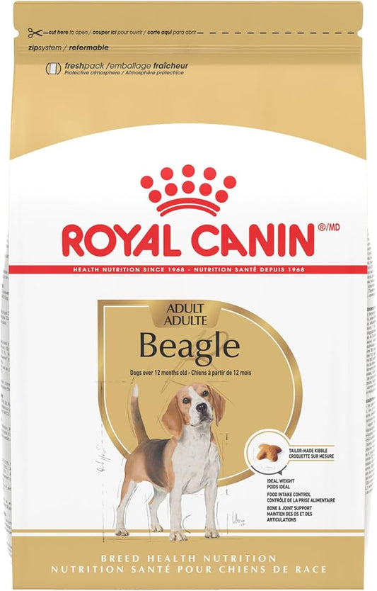 Royal Canin Beagle Adult Dry Dog Food, 6 lb bag
