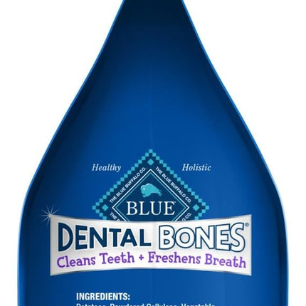 Blue Buffalo Dental Bones Large Natural Dental Chew Dog Treats Bag