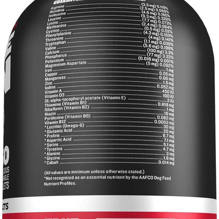 Bully Max 2-in-1 Muscle Builder Chewable Tablets for Dogs - Puppy & Dog Vitamins, Supplements for Muscle Gain & Growth - Canine Multivitamins Essentials for All Breeds & Ages - 30 Tabs