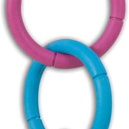 JW Pet Interactive Rubber Tug & Chew Toy Dog Toy, Large