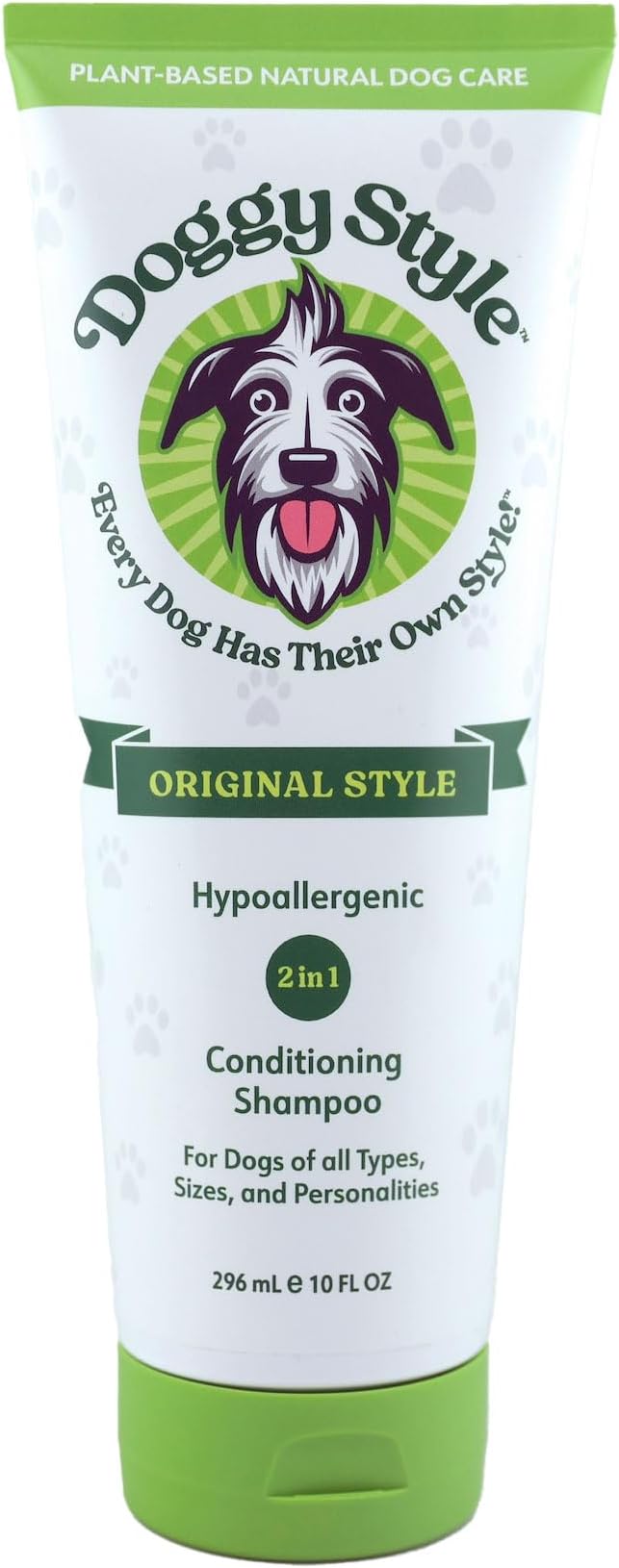 Doggy Style Dog Shampoo – Hypoallergenic Puppy Wash, Plant-Based Dog Shampoo for Itchy Skin Relief, Gentle Conditioner for Dogs, 10oz [Buy 2+ Doggy Style Products, Save 20% on Your Whole Order!]