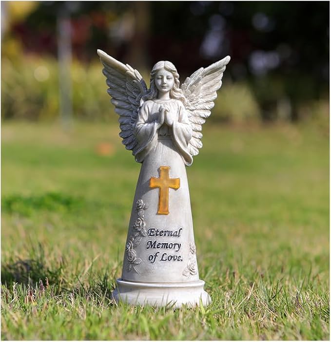Dog Memorial Gifts for Loss of Dogs - Pet Loss Sympathy Gifts, Dog Passing Away Bereavement Gift, Remembrance Grieving Dogs Angel Figurine Statue for Pet Lover