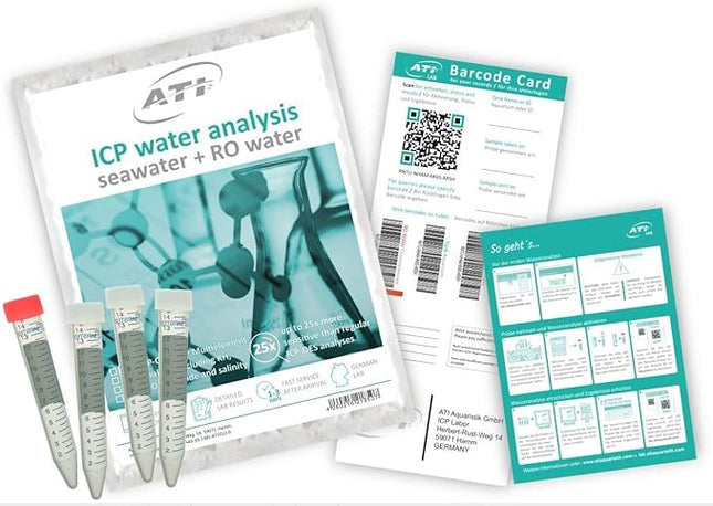 ATI ICP-OES Complete Saltwater Water Test Kit