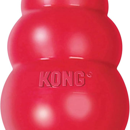 KONG Classic Stuffable Dog Toy - Fetch & Chew Toy for Dogs - Treat-Filling Capabilities & Erratic Bounce for Extended Play Time - Durable Natural Rubber Material - for XX-Large Dogs