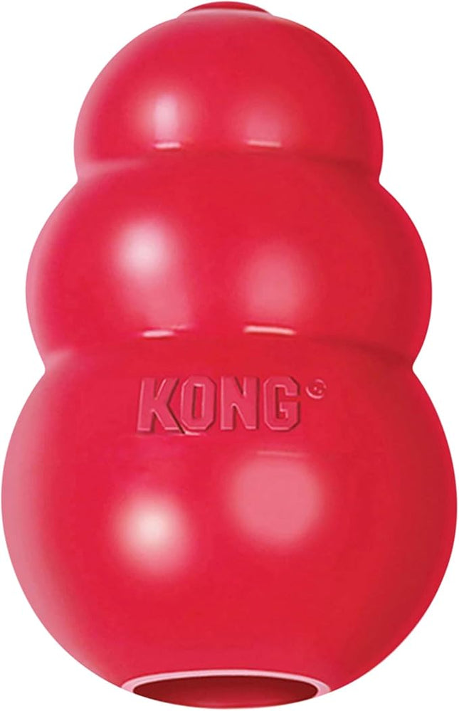 KONG Classic Stuffable Dog Toy - Fetch & Chew Toy for Dogs - Treat-Filling Capabilities & Erratic Bounce for Extended Play Time - Durable Natural Rubber Material - for XX-Large Dogs
