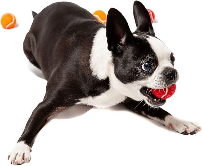 Midlee X-Small Dog Tennis Balls 1.5" Pack of 12 (Solid, 1.5 inch)