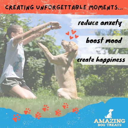 Amazing Dog Treats - 12 Inch Beef Trachea Chews for Dogs (10 pcs/pk) - 100% Natural Trachea Dog Treats - Excellent Source of Glucosamine - Natural Long Lasting Treats