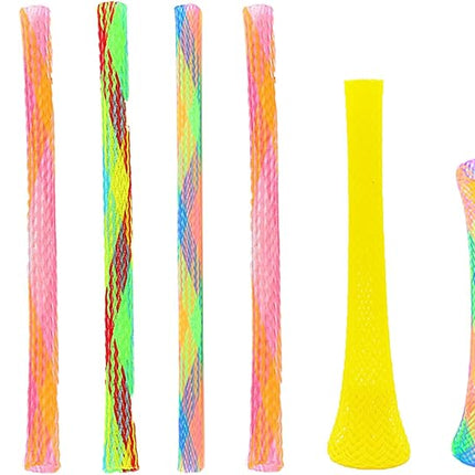 ISMARTEN Cat Spring Toys, Tube Spring Toy Interactive Cat Toy for Indoor Cats, Plastic Spring Coils Attract Cats to Swat, Bite, Hunt(Random Color) (12 Packs)