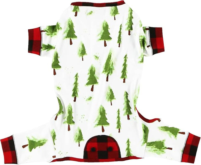 LazyOne Flapjacks, One-Piece Dog Sweater, Matching Family Pajamas for Dogs, Moosletoe, Holiday, Moose (Large)