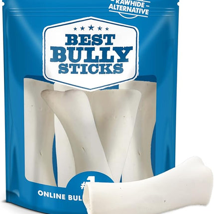 Best Bully Sticks 5-6 Inch Hollow Shin Bones for Dogs - 5 Count (Pack of 1) - Easily Digestible, Long-Lasting, Refillable Treat