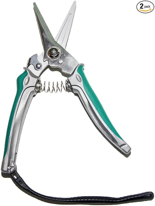Goat and Horse Hoof Trimmer Floral Trimming Multipurpose Shears with Serrated Blades 8-Inch