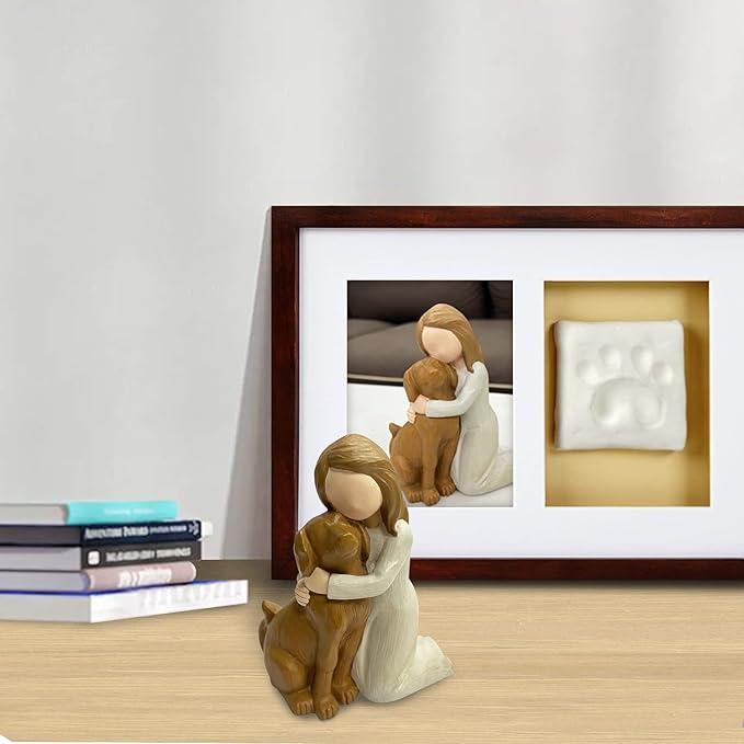Dog Angel Figurines, Angel Dog Friendship Memorials for Dog Lovers