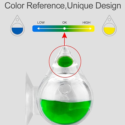 Aquarium CO2 Acrylic Drop Checker CO2 Indicator (Tear Drop & 15ml)