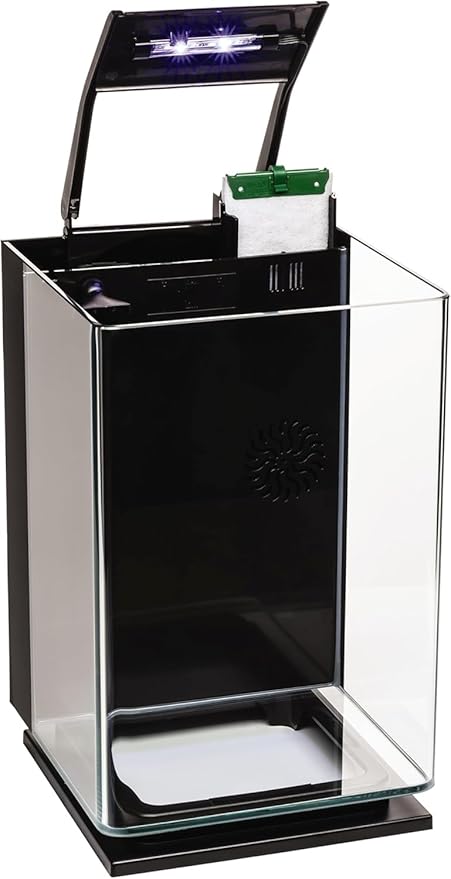 GloFish Aquarium Kit Fish Tank with LED Lighting and Filtration Included