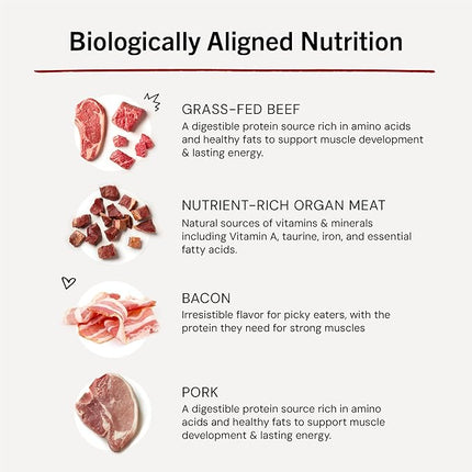 Stella & Chewy's Freeze-Dried Raw Marie's Magical Dinner Dust - Premium Bacon Dog Food Topper with Organic Fruits & Vegetables - Perfect for Picky Eaters - 7oz