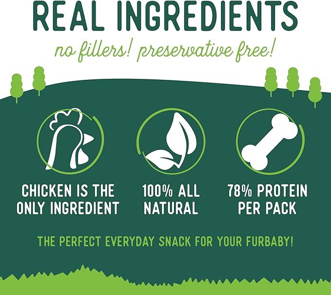 Beg & Barker Chicken Jerky for Dogs (10 Ounce, Pack of 1) - Dog Training Treats - Natural Dog Treats Made in The USA - Grain Free, Diabetic-Friendly, High Protein, Sugar-Free