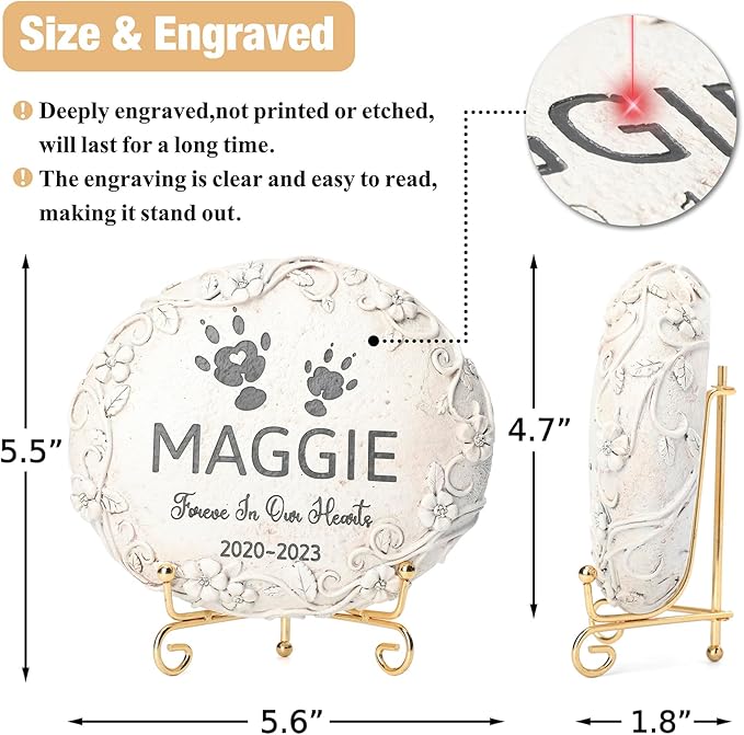 Personalized Guinea Pig Memorial Stone, Guinea Pig Grave Markers, Guinea Pig Gravestone, Guinea Pig Headstone, Pet Tombstone Guinea Pig, Guinea Pig Memorial Gifts