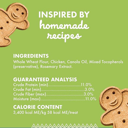 Buddy Biscuits 3.5 lbs. Bag of Crunchy Dog Treats Made with Roasted Chicken