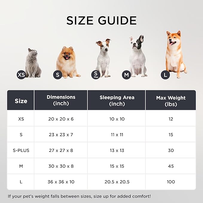 Bedsure Cat beds for Indoor Cats - Donut Dog Beds for Small Dogs with Corduroy Fleece & Anti Slip Bottom, Faux Fur Pet Beds with Washable Removable Cover, Cream, 20x20x6 inches