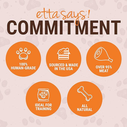 etta says! Yumm Sticks - Real Meat Dog Jerky Treats - Beef, Chicken, Pork, and Turkey Variety Pack - Human Grade - Made in The USA (24 Count Pack of 1)