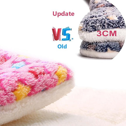 FJWYSANGU Fluffy Pet Cat Blanket Soft Coral Velvet Pet Puppy Cushion Mat Warm Cover Soft Pad Mat(Star V2/Pink,Medium)