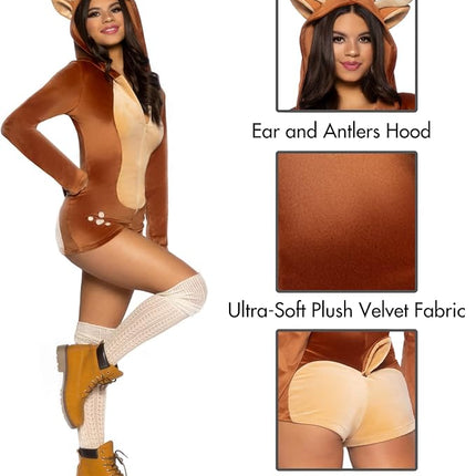 Leg Avenue Women's Assorted Cuddly Animal Costumes