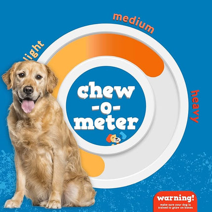 Jack&Pup Marrow Bones for Dogs, Long Lasting Dog Bones for Large Dogs, 6" Marrow Bone, Natural Beef Bone (6 Pack)