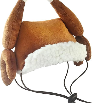 Huxley & Kent Pet Hat | Turkey Tester (Extra-Large) | Fun Thanksgiving Holiday Hat for Dogs/Cats | Cute, Comfortable and Fun | SnugFit Strings for Best Fit