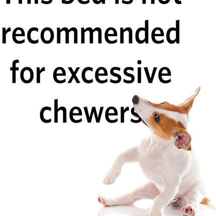 New World Dog Bed – Gray Faux Fur Bolster, Ultra-Soft and Machine Washable, Fits 42-Inch Crates and Carriers, for Large Sized Breeds