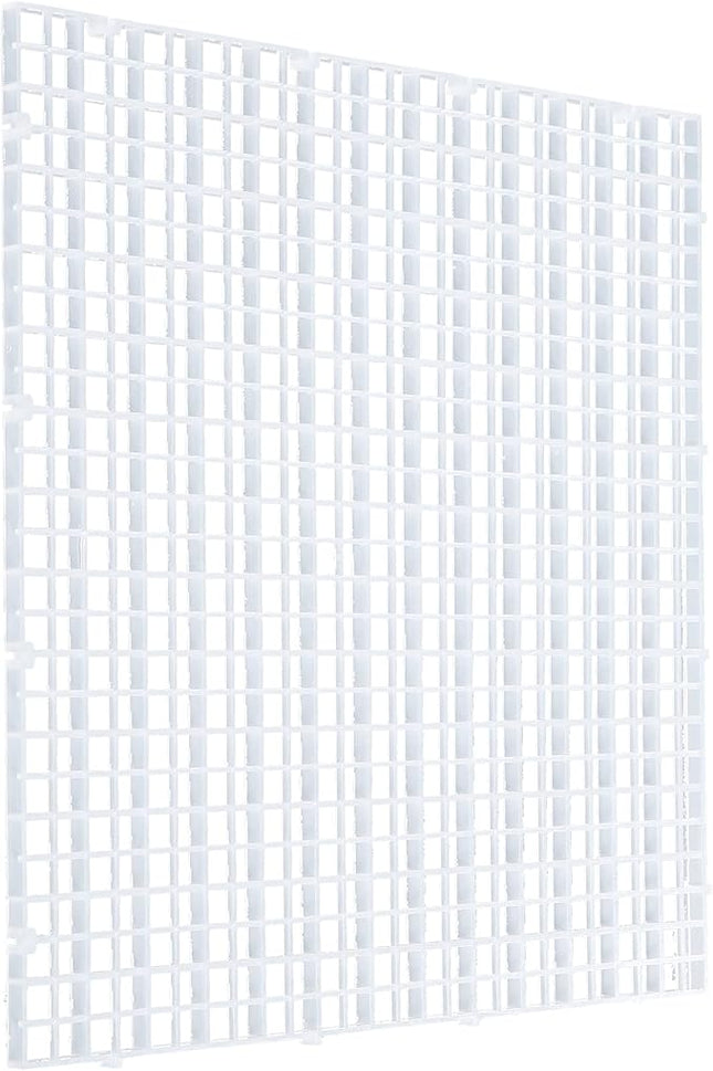 Aquarium Fish Tank Bottom Isolation, Grid Divider Tray Egg 4 Pcs (L 4pcs)