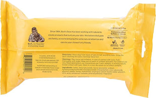 Burt's Bees for Pets Deodorizing Dog Wipes with Witch Hazel, Lemongrass and Sage Fragrance, 98% Natural Origin Formulas, Dog Wipes Cleaning and Deodorizing, 100ct