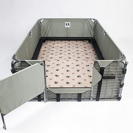 EZwhelp Reusable Dog Pee Pads, Washable Waterproof Mats for Potty Training or Whelping Pads, Puppy Pad with Rounded Corners, 36x48 Inch, 2 Pack