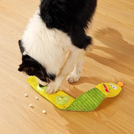 Dog Toy Pack for Large Dogs, (3-Pack) Stuffless Dog Toys for Aggressive Chewers, Extra Long Durable Squeaky Dog Toy, Dog Puzzle Toy for Small, Middle, Large Breed