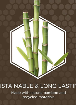 Burt's Bees for Pets Slicker Brush | Removes Loose Cat Fur, Prevents Matting | Ideal for Daily Grooming, Smooth Coat