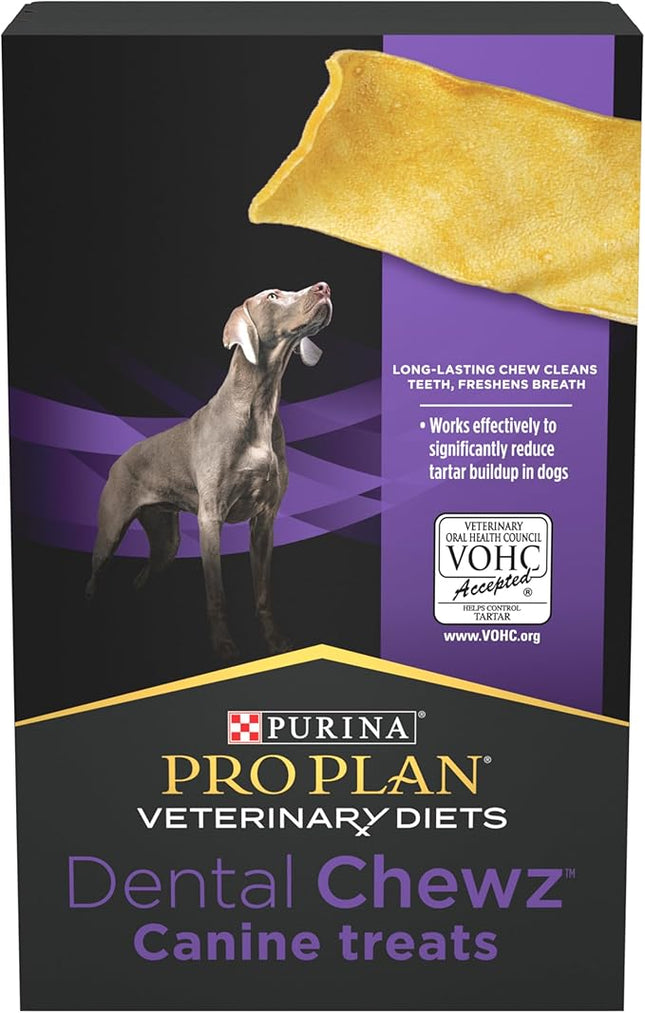 Purina Pro Plan Veterinary Diets Dental Chewz Dog Treats - 5 oz. Box
