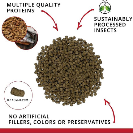 Fluval Bug Bites Cichlid Fish Food, Granules for Small to Medium Sized Fish, 15.8 oz.