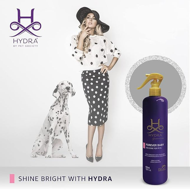 Hydra Forever Baby Pet Cologne, Finishing Cologne for Dogs and Cats, Grooming Spray, 15 FL. OZ