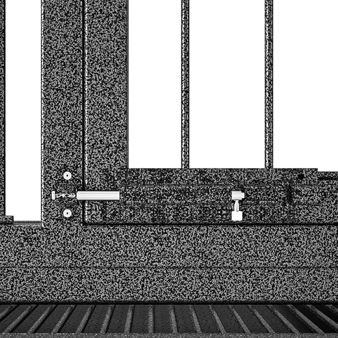 37 inch Heavy Duty Wire Dog Crate Cage Kennel for Large Dogs, High Anxiety Dog Crate with Removable Wire Trays and Wheels, Extra Large XL XXL