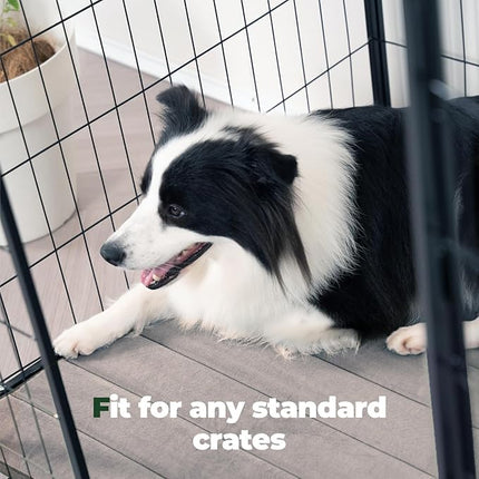 BALANCE Dog Crate Pad, Dog Foam Crate Mat Kennel Pad, Washable Water-Resistant Pet Bed Flat Dogs Cage Mat for Large Dogs