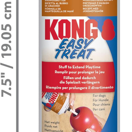KONG - Easy Treat - Dog Treat Paste - Peanut Butter - 8 Ounce