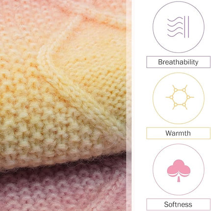 QBLEEV Medium Dog Sweater Dress Pullover for Girls - Warm Winter Fall Dog Sweaters Vest Custom Holiday Doggie Sweaters for Dogs Female XL