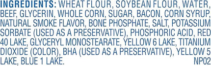 Canine Carry Outs Dog Treats, Bacon Flavor, 22.5 Ounce (Pack of 4), Made with Real Bacon