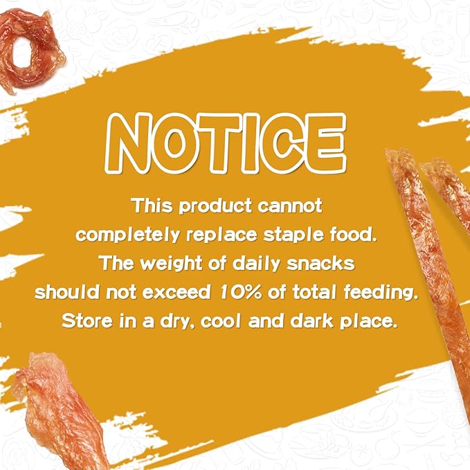 Chicken Jerky Dog Treats, Human Grade Chicken Tender, All Natural High Protein Jerky for Dog, Rawhide-Free, No Artificial Flavors, 12.5 oz